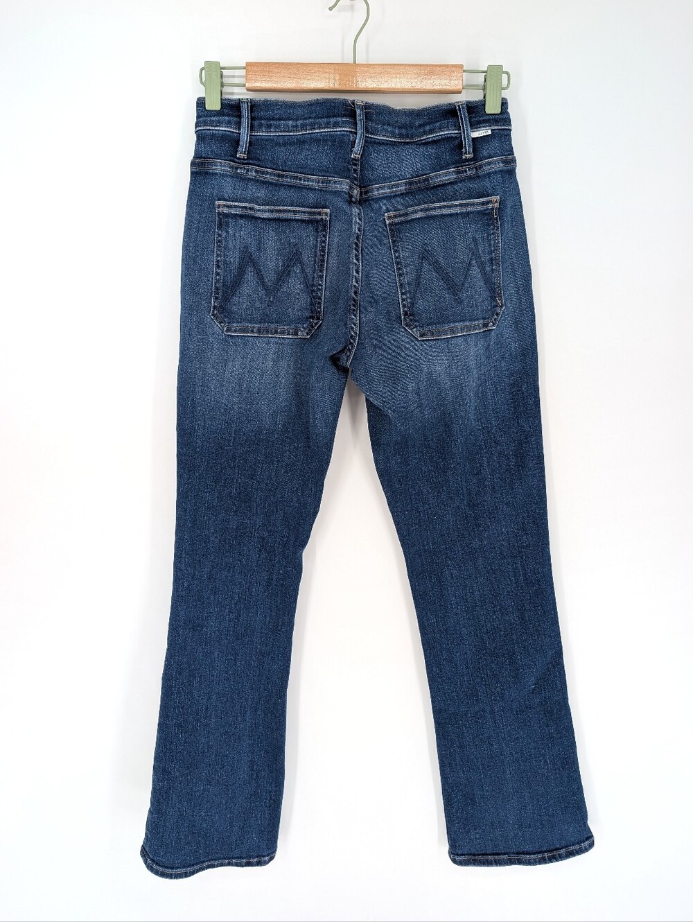 Mother The Patch Pocket Insider Flood Jeans in On Your Left Size 28 - Picture 7 of 12